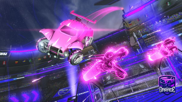 A Rocket League car design from SeuP4iMortal