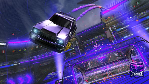 A Rocket League car design from Ghosty01