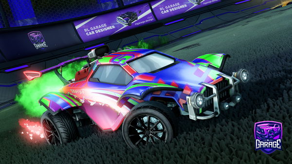 A Rocket League car design from Tixa27