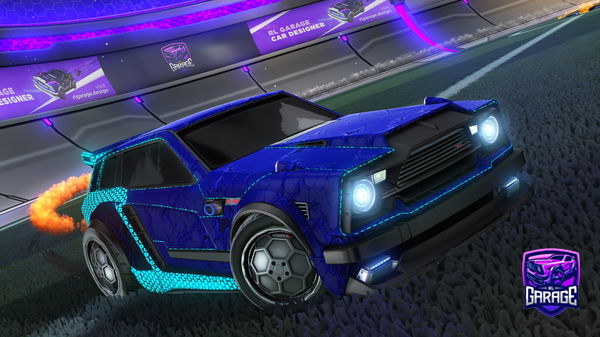 A Rocket League car design from AVAKADOO_FS
