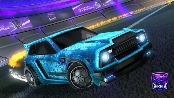 A Rocket League car design from SAUCEMANNN21
