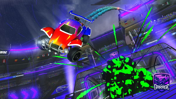 A Rocket League car design from Benny92