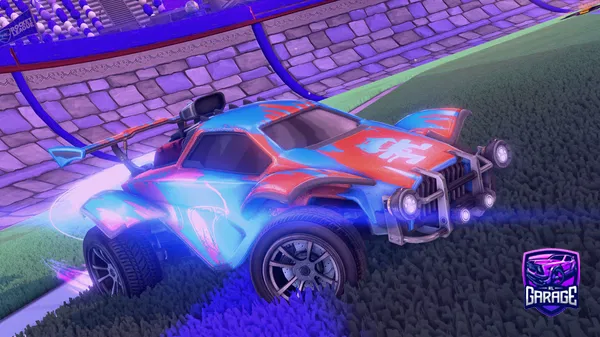 A Rocket League car design from Carlosses