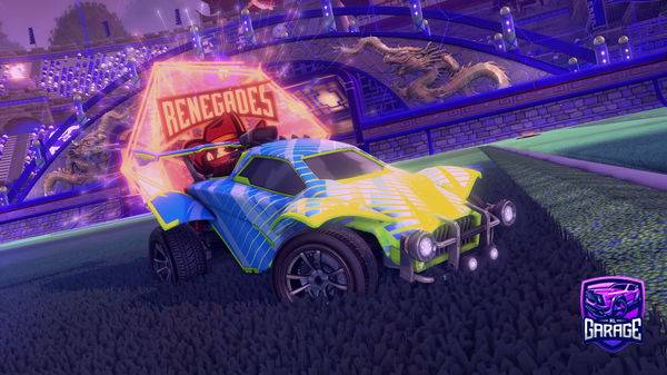 A Rocket League car design from King_Marley