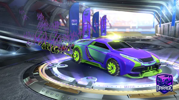 A Rocket League car design from Dinnerbone_69