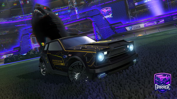 A Rocket League car design from 99Riverr99