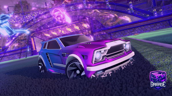 A Rocket League car design from SamGhost8818