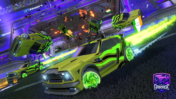 A Rocket League car design from H_ngm_n
