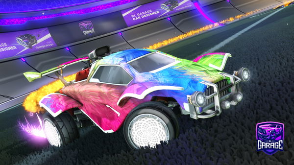 A Rocket League car design from mkbrakes