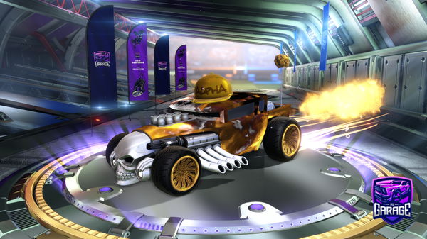 A Rocket League car design from LazyBambam96