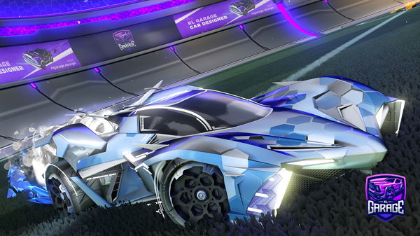 A Rocket League car design from Tg0390