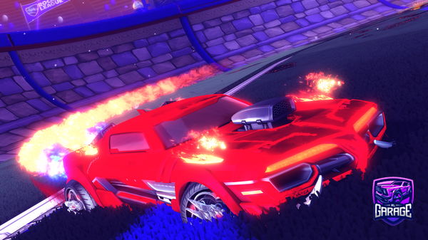 A Rocket League car design from ZeusBEE