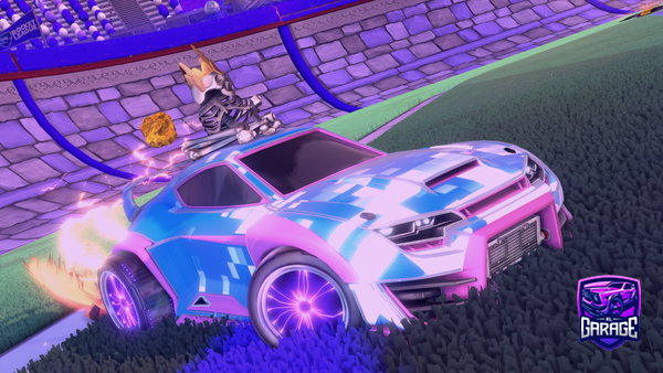 A Rocket League car design from PinkLobotomy