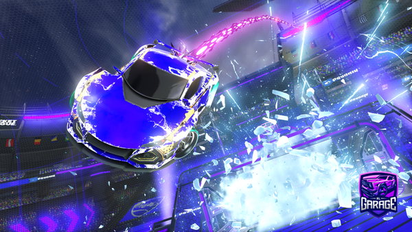 A Rocket League car design from 1320vi