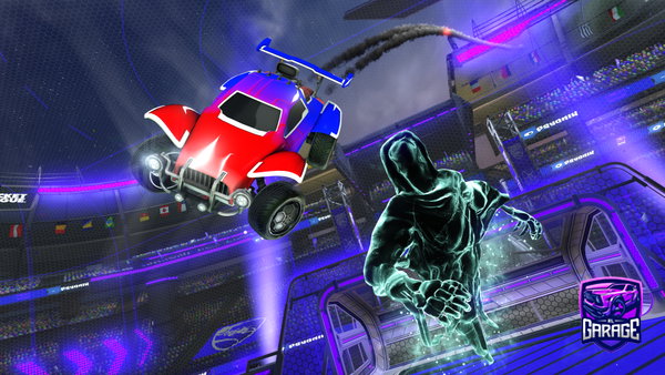 A Rocket League car design from ibby_OG