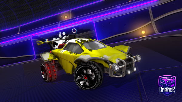 A Rocket League car design from Vialock