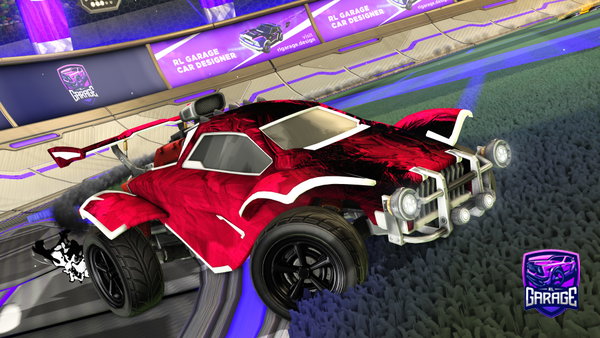 A Rocket League car design from JVGaming1
