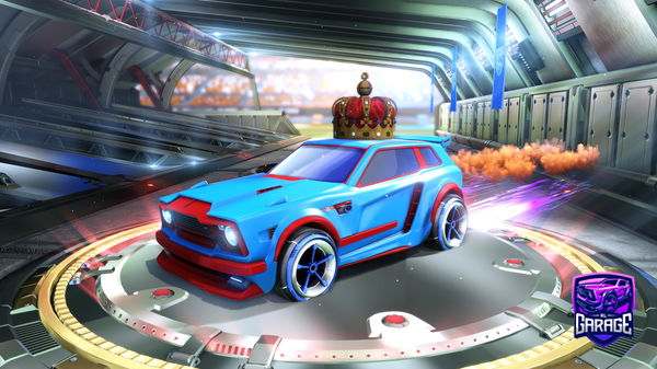 A Rocket League car design from CheckmarkYT