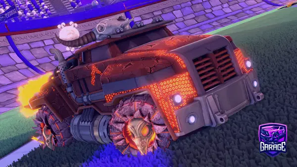 A Rocket League car design from HirAlpha