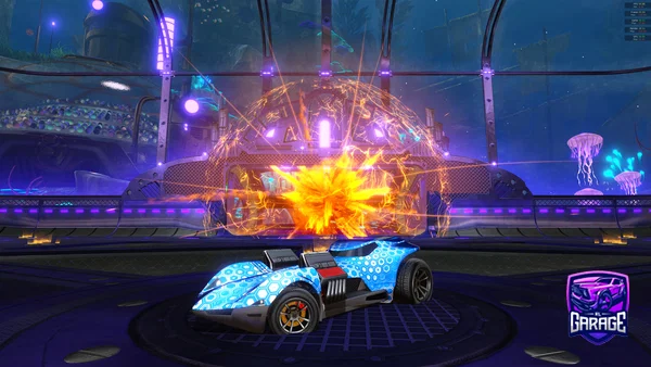 A Rocket League car design from arekuta