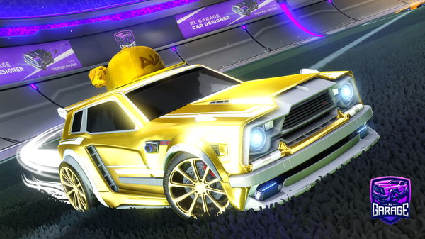 A Rocket League car design from TMONEYWAY