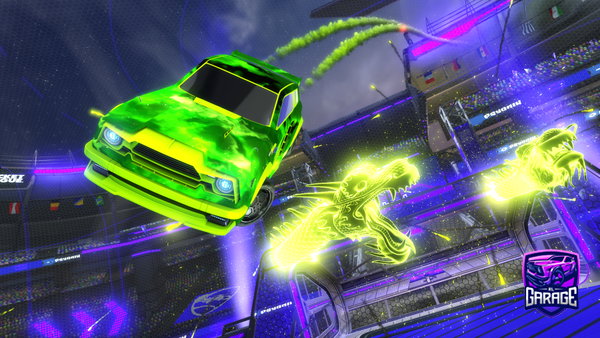 A Rocket League car design from Lampmannen_z