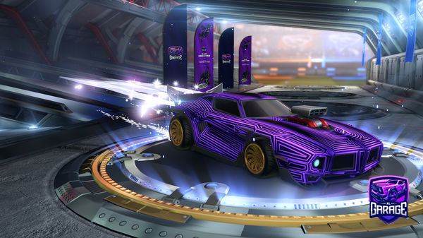 A Rocket League car design from gtr095