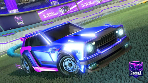 A Rocket League car design from Nateorus