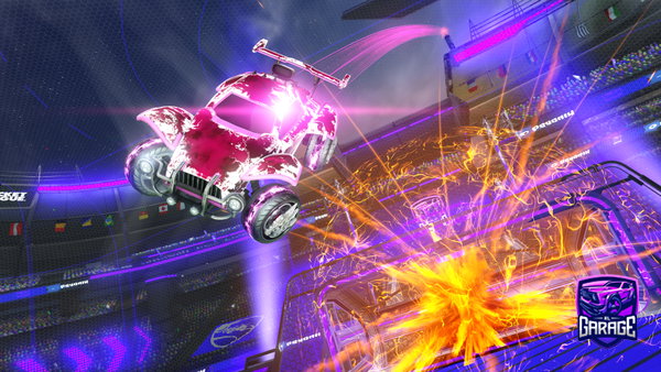 A Rocket League car design from SCARECROWS