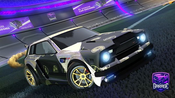 A Rocket League car design from tide_rll