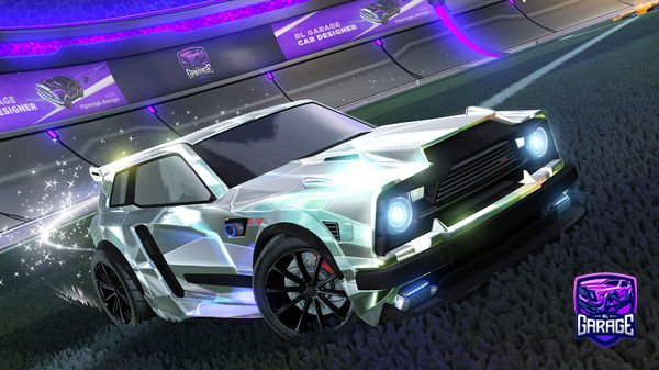 A Rocket League car design from Eli_Guy1235