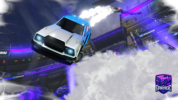A Rocket League car design from Ghsot137