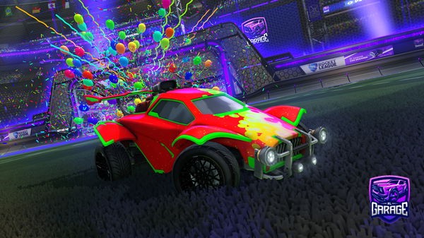 A Rocket League car design from Cboughey