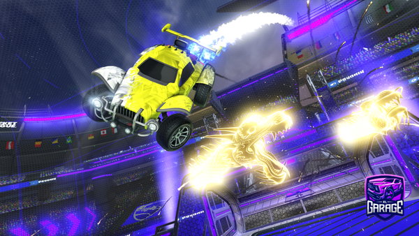 A Rocket League car design from abdui