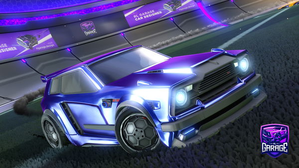 A Rocket League car design from Ksimo_