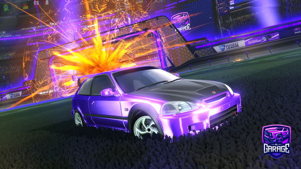 A Rocket League car design from Bzdylus