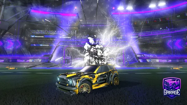 A Rocket League car design from goombz