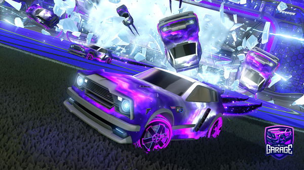 A Rocket League car design from Mauri1415