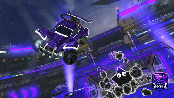 A Rocket League car design from PandaBoyStarz