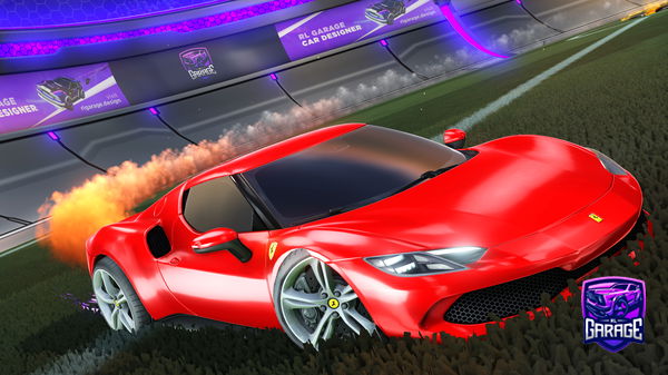 A Rocket League car design from bananachicken