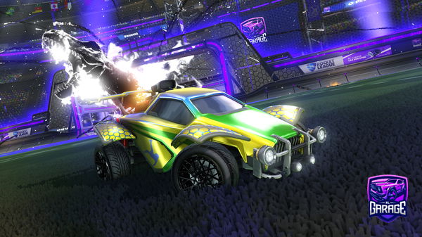 A Rocket League car design from Eliasjav03