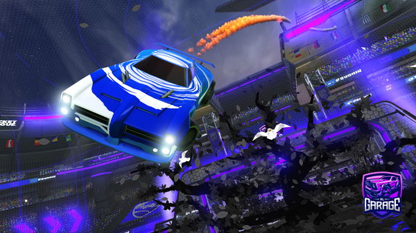 A Rocket League car design from Popluxs