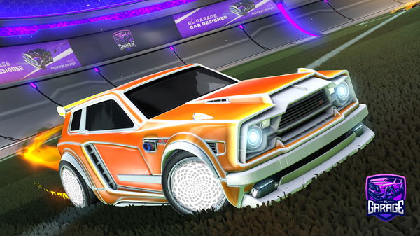 A Rocket League car design from Tensory