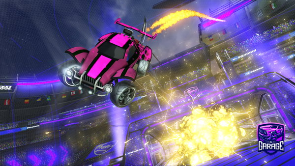 A Rocket League car design from MRrBEAN