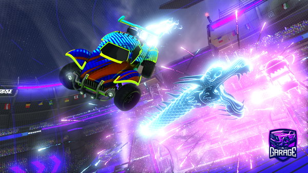 A Rocket League car design from Xnvysgood
