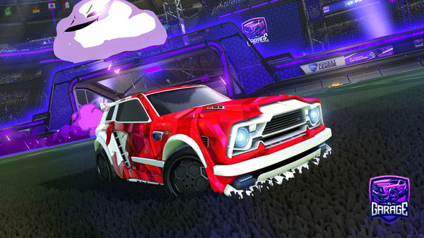 A Rocket League car design from Smashthatgoat