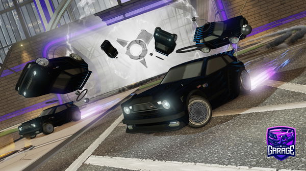 A Rocket League car design from 7hmooood77