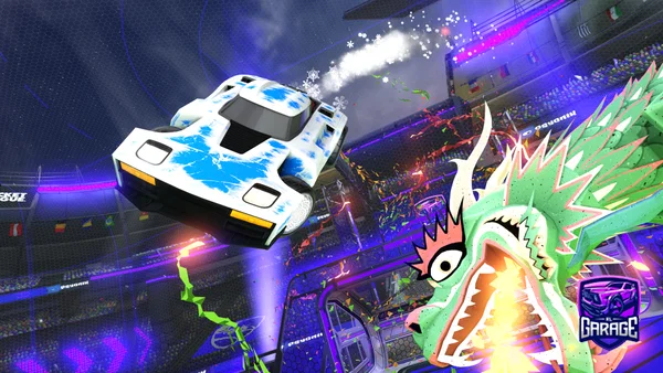 A Rocket League car design from ivvivutn