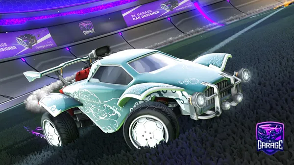 A Rocket League car design from joschari