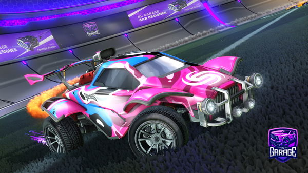 A Rocket League car design from itdxh